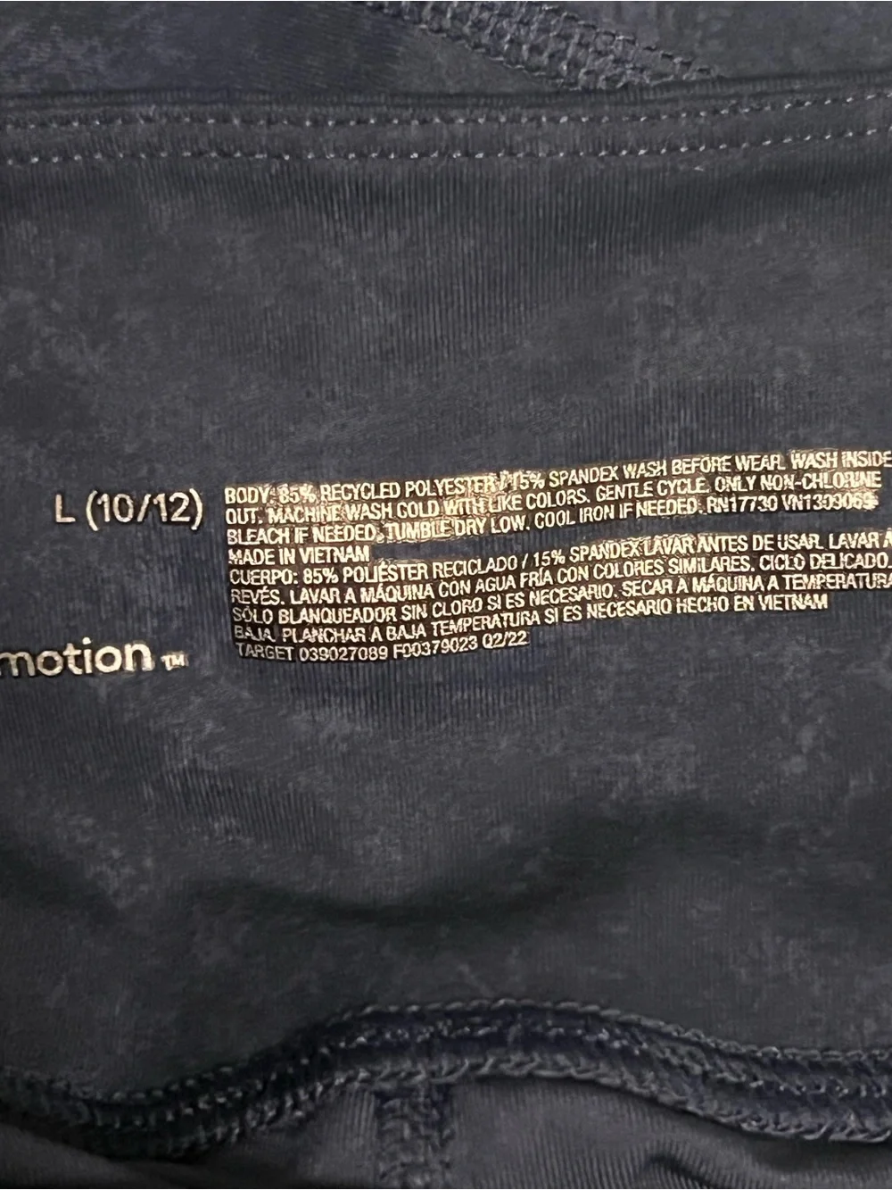 All in Motion Girls' High-Rise Leggings